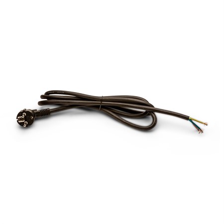 Plug with 2m rubber cable
