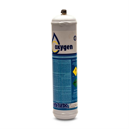 Oxygen, steel tube 1 liter