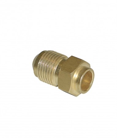 Juotettava nippa uk 3/8" sisäyksikköön